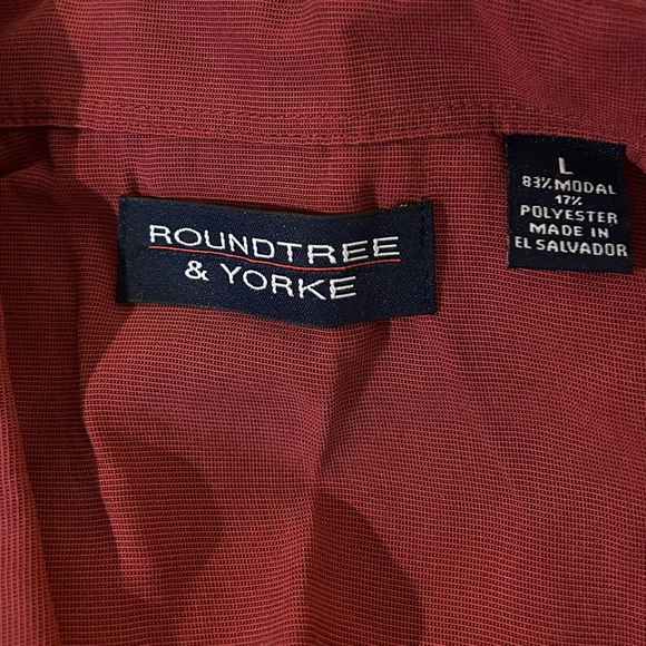 MENS ROUNDTREE AND YORKE SHORT SLEEVE POLO - Picture 4 of 4